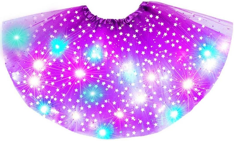 Nicute Light Up Tutu Led Layered Tulle Tutus Skirt for Women - Image 1